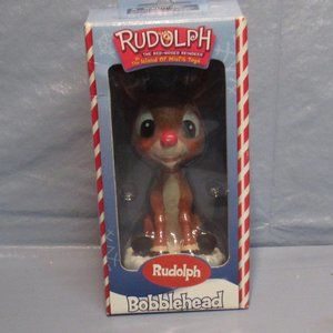 2001 Island Of Misfit Toys Bobblehead Rudolph